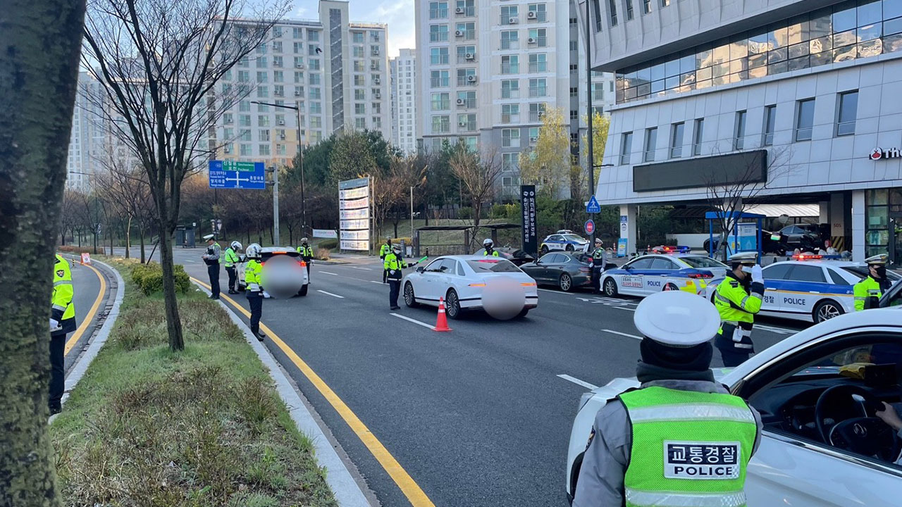 경기북부경찰, 출근길 음주단속‥2시간 만에 13명 적발