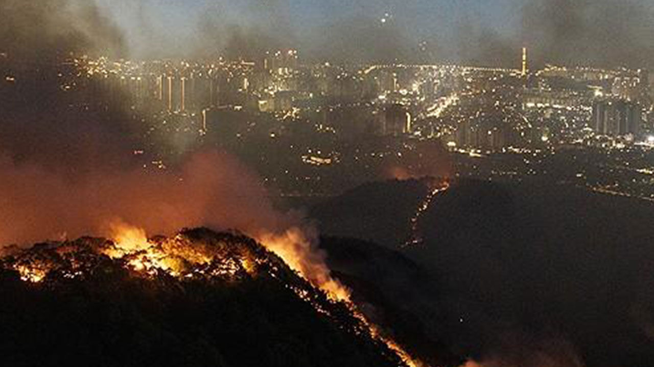 대구 산불 이틀째 다시 헬기 51대 투입‥60% 진화율