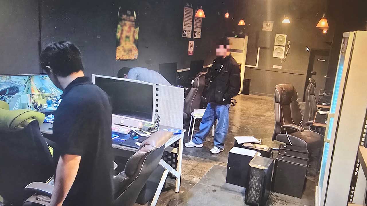 성인PC방에서 '온라인 불법도박' 운영 일당 무더기 검거