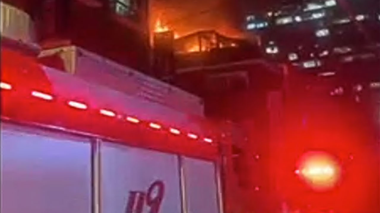 서울 상암동 주상복합 건물서 불‥1명 대피