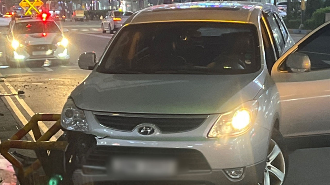 경기 부천서 경찰 음주측정 피해 도주‥30대 남성 현행범 체포