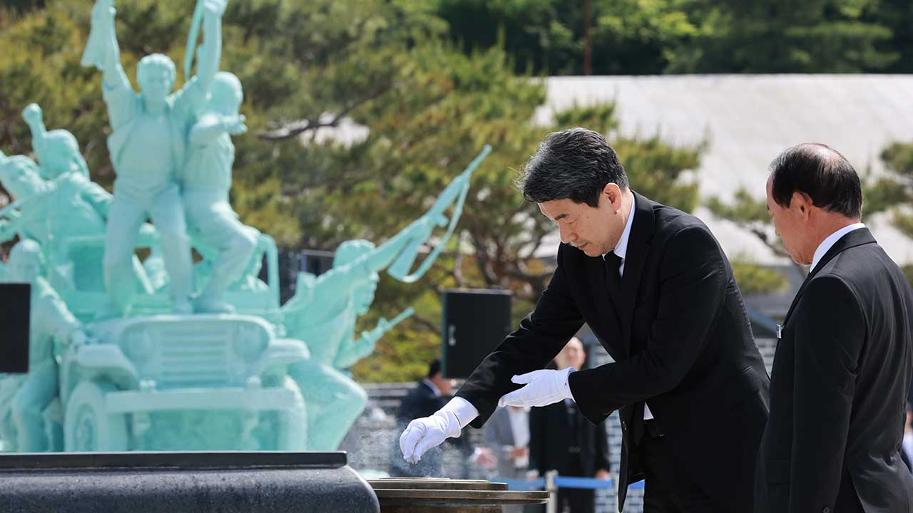 이주호 "5.18 위대한 역사 위에 대립·분열 넘어 함께 나아가야"