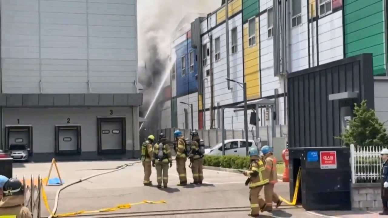 경기 양주시 식품공장 화재 8시간 만에 진화