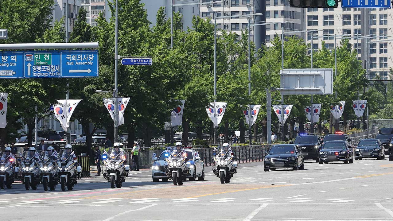 이재명 대통령 취임 행사에 경찰 1천5백 명 투입