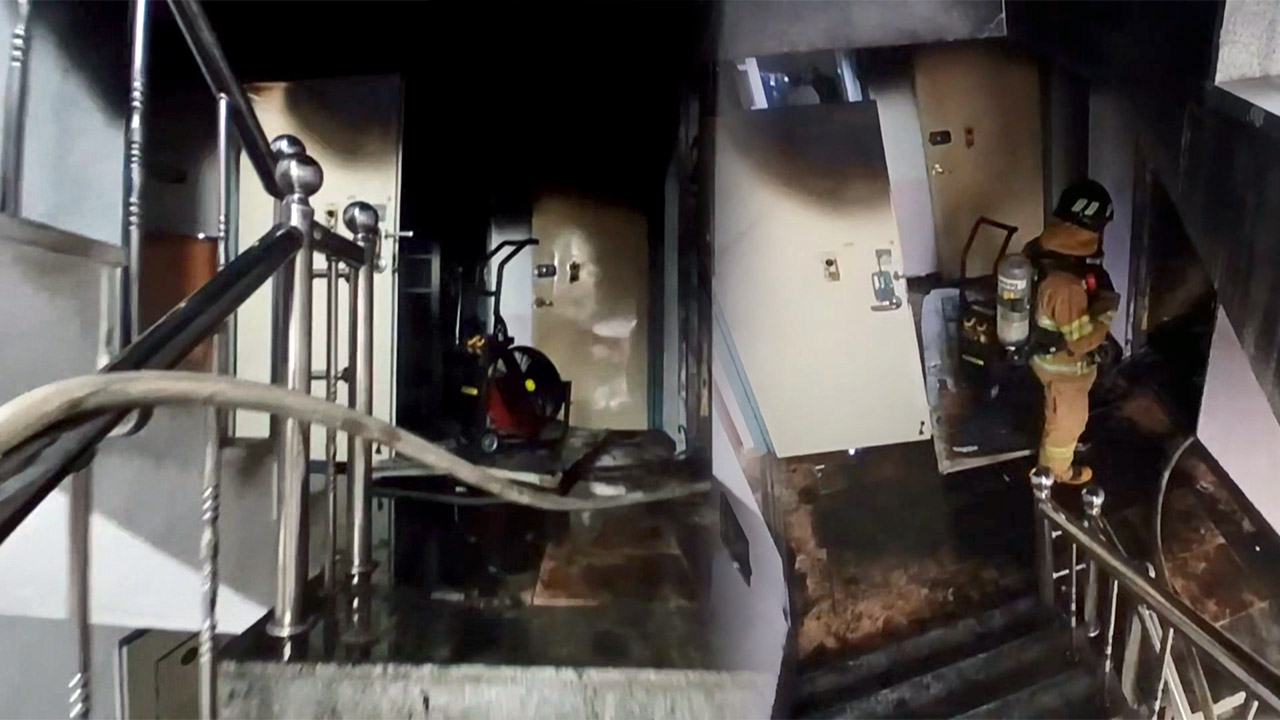 경북 구미 다가구주택서 불‥20대 여성 숨진 채 발견