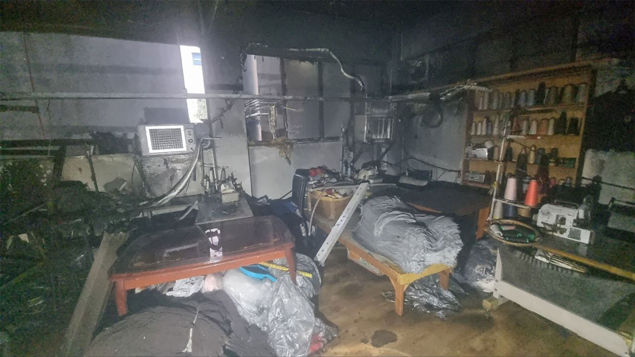 경기 성남 지하 의류 공장서 불‥주민 3명 대피