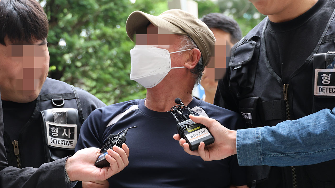 접근금지 풀리자 아내 살해한 60대 구속‥취재진에게 "난 잘했다고 여긴다"