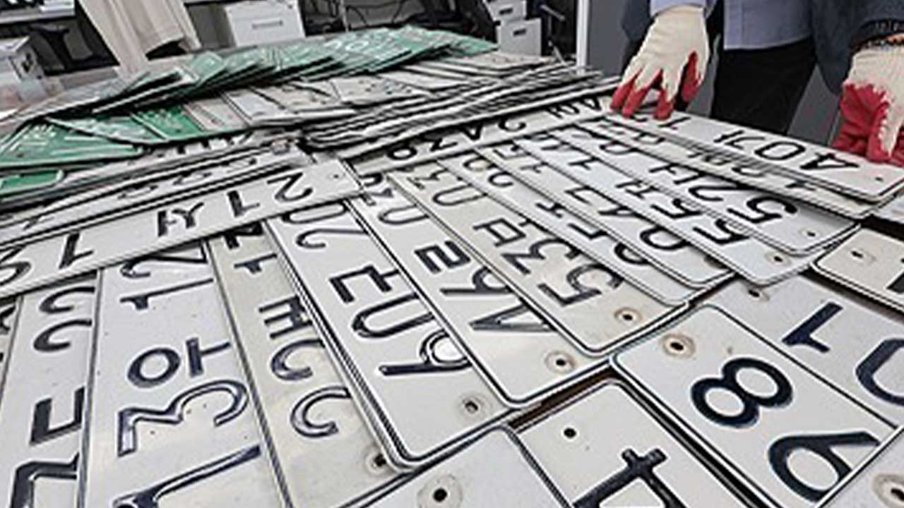 번호판 압수당하자 '위조판' 달고 464km 운전‥징역형 집행유예 선고