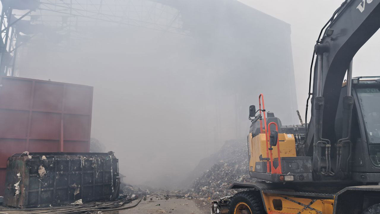 경기 화성시 자원순환시설 불‥30시간 만에 완진