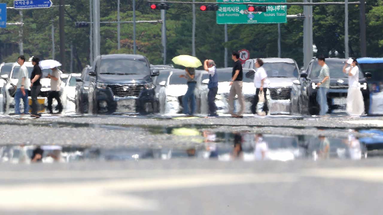 7월 초인데 서울 '37.1도'‥117년 만에 가장 더운 날