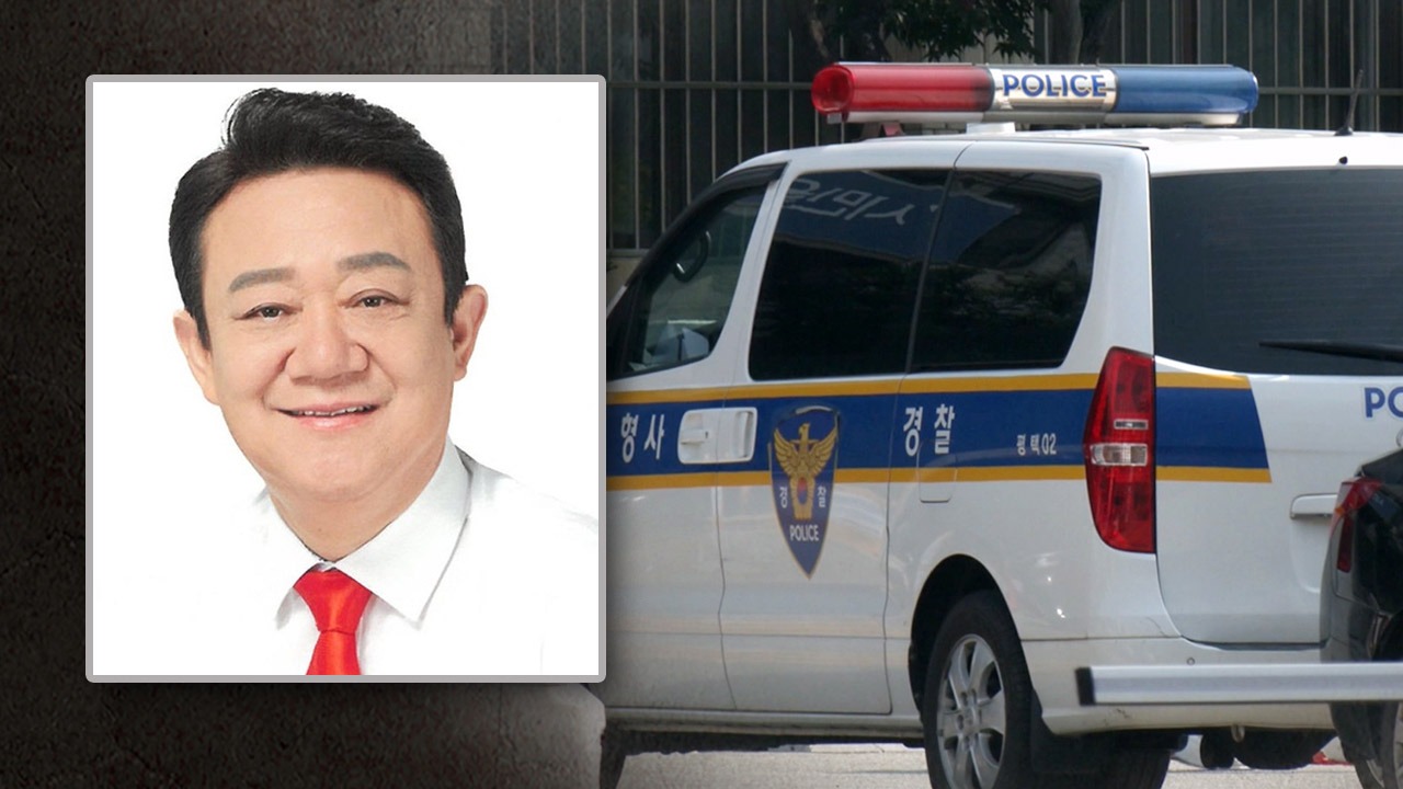 평택시청 앞 추모 분위기