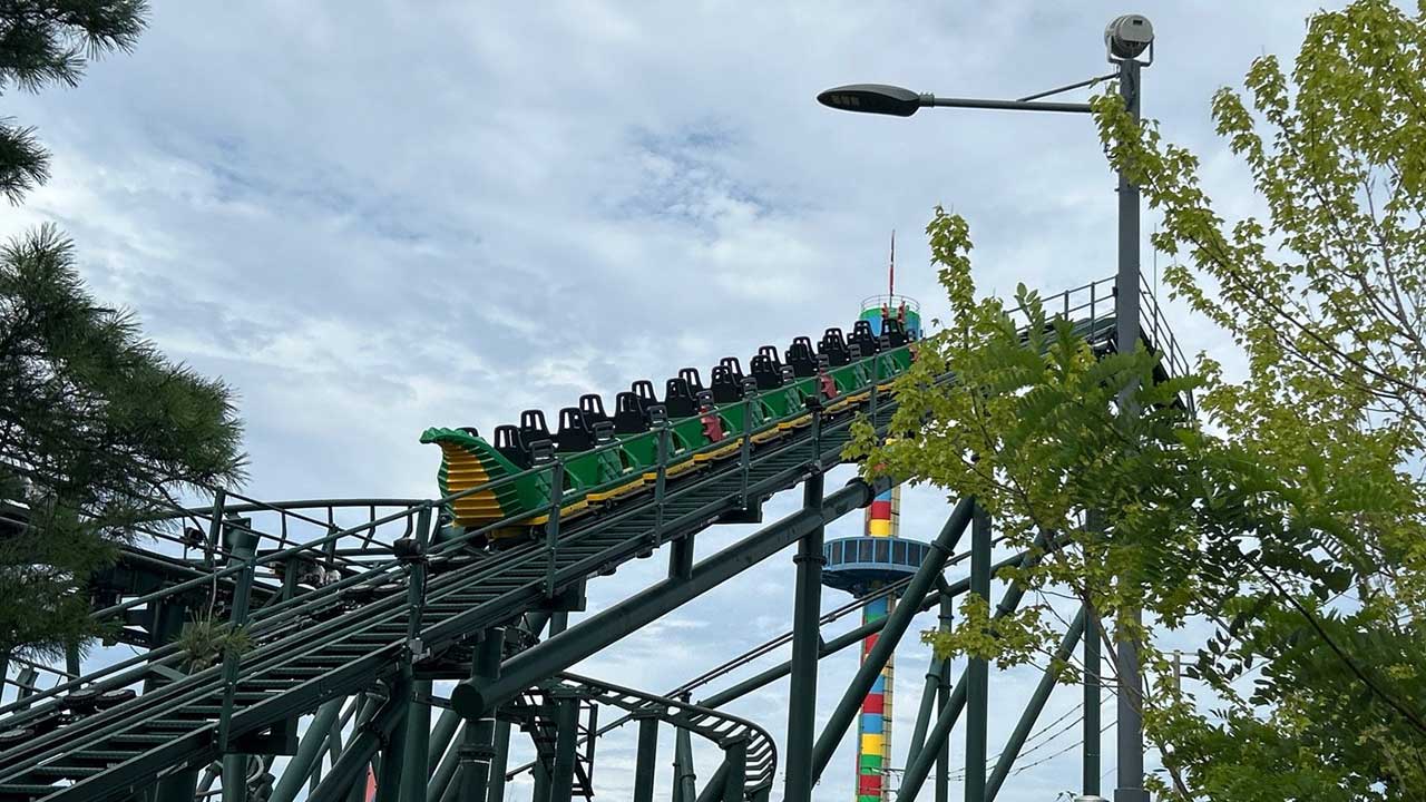 강원 춘천 레고랜드 놀이기구 멈춰‥20분 만에 구조