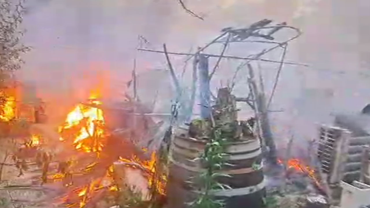 경기 의정부 비닐하우스서 불‥1시간 만에 진화