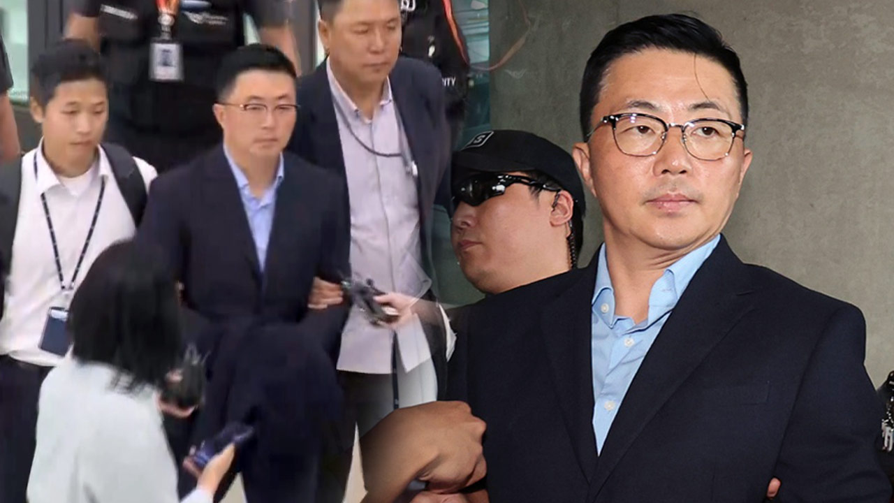 '김건희 집사' 김예성 인천공항에서 체포‥곧장 특검 사무실 인치