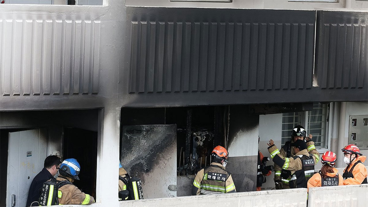 소방당국 "봉천동 아파트 방화 용의자, 층간소음 때문에 범행"