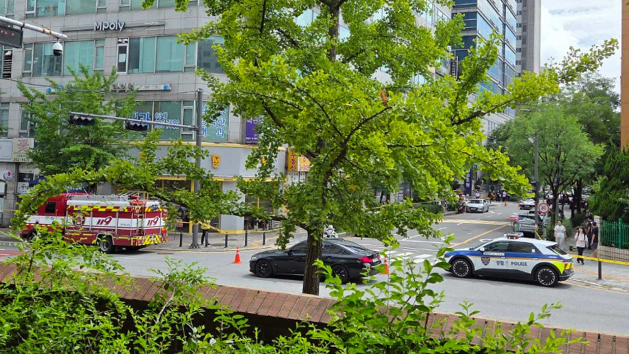 수원 패스트푸드점에 폭발물 설치 신고‥긴급 수색