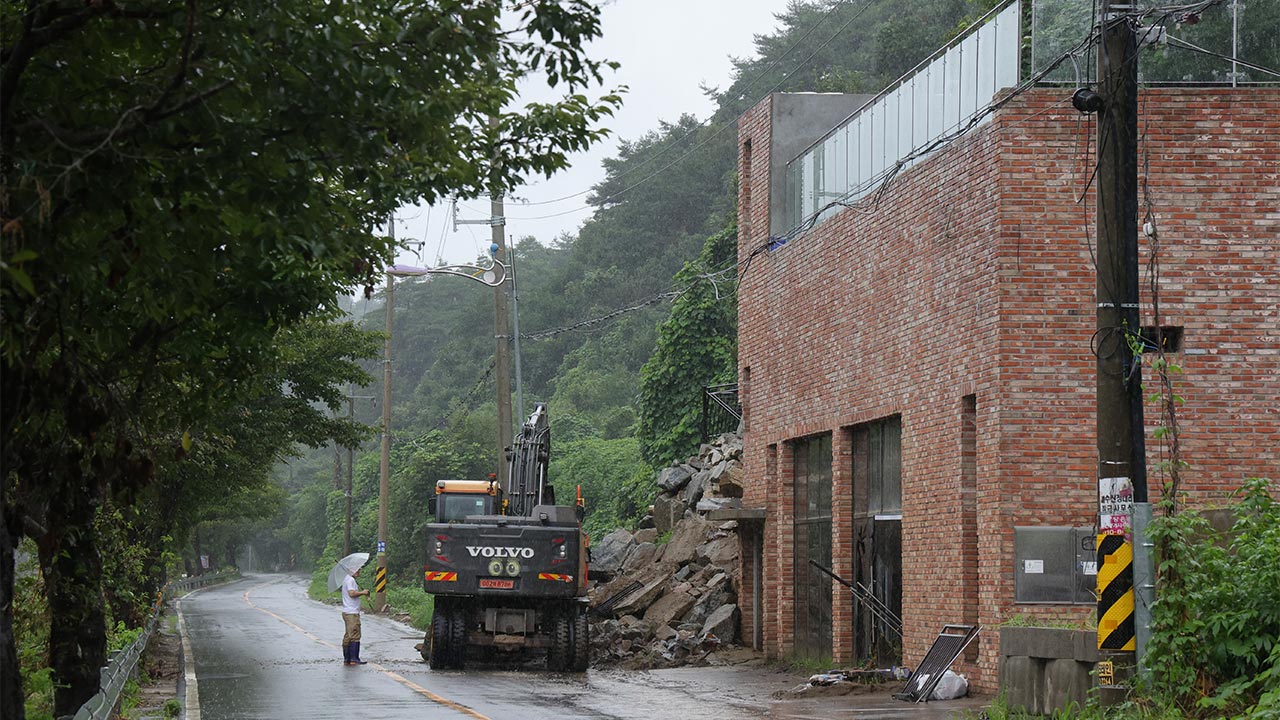 경기·강원 북부 일부 지역에 호우주의보 추가 발효 