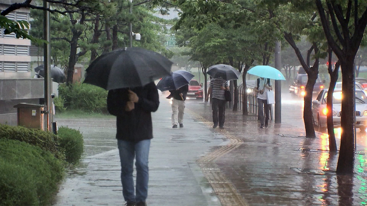 [날씨] 강원 영동에 5mm 안팎 비‥전국 무더위