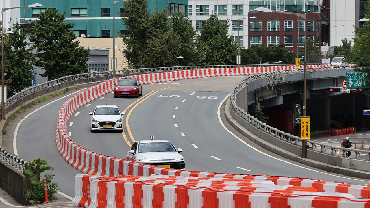 서소문고가차도 본격 철거‥21일 0시부터 전면 통제