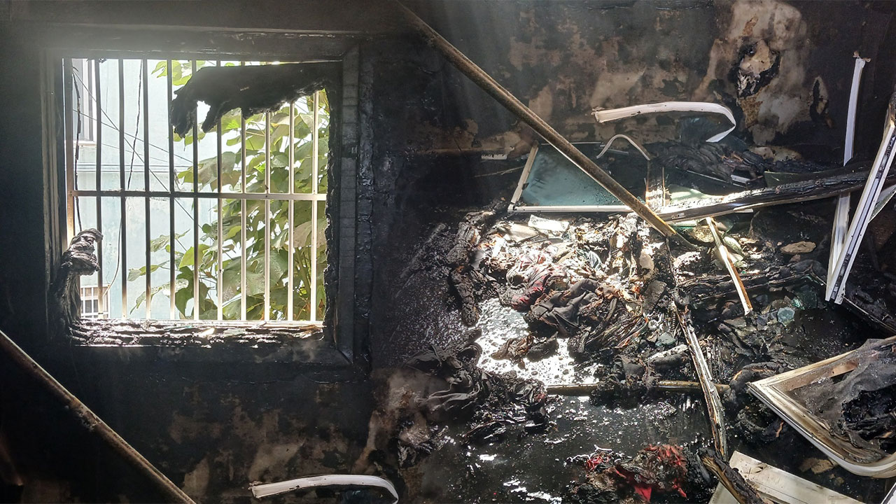 부산 다세대 주택 불‥60대 거주자 방화 혐의 검거