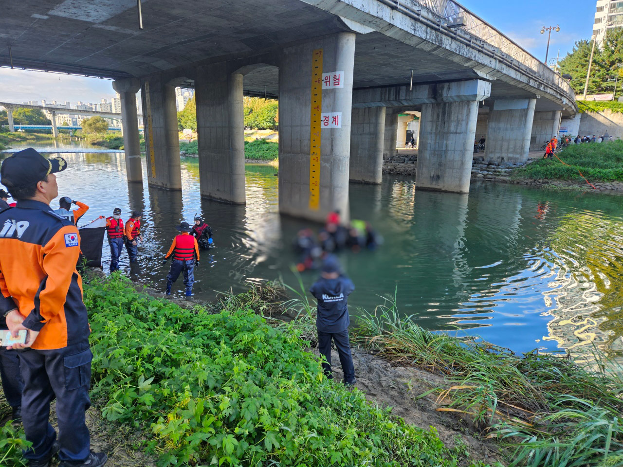 중랑천에서 실종 중학생 추정 시신 발견‥신원 확인 중