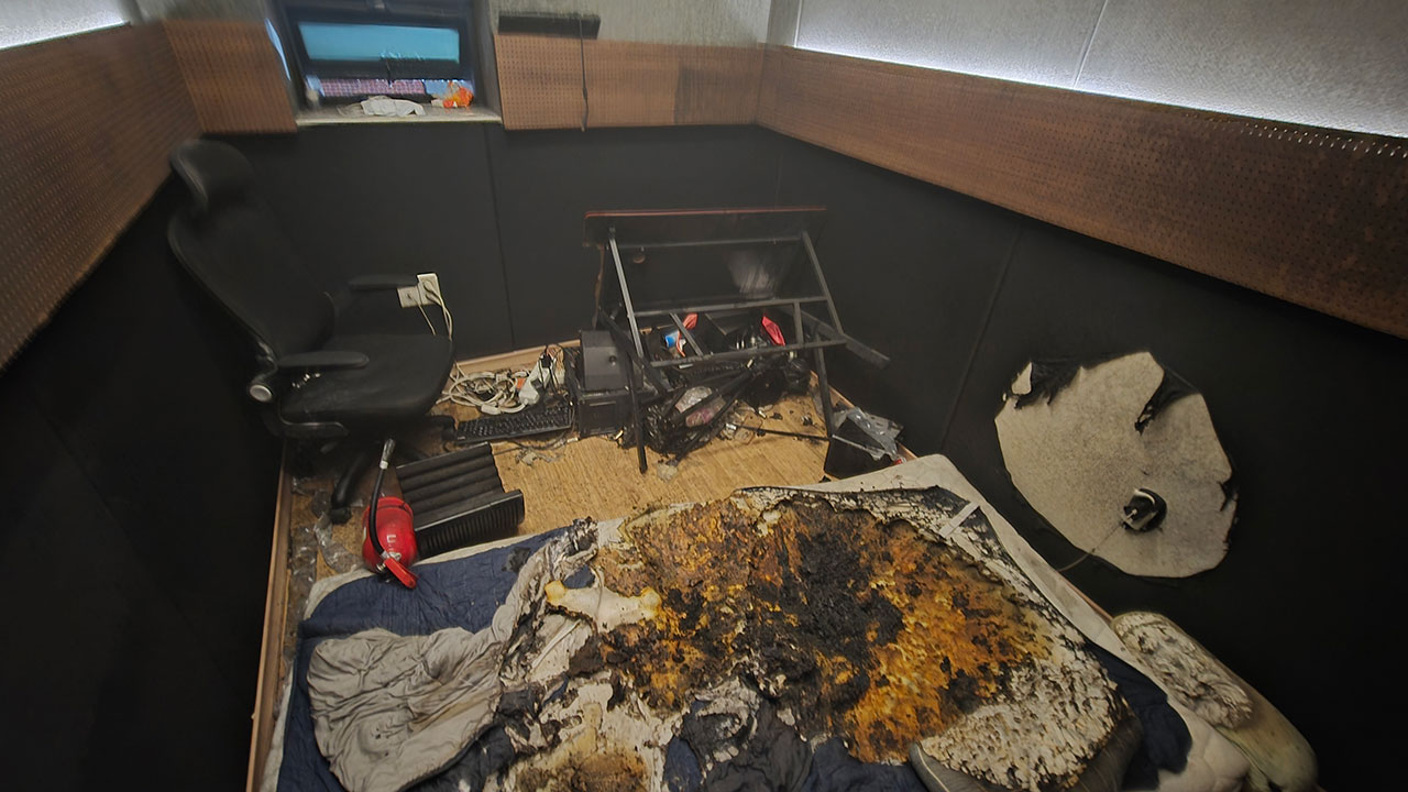 경기 의정부 음악학원서 불‥20대 남성 중상