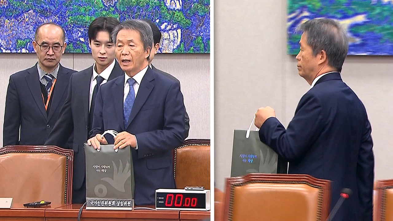 김용원, 인권위 국감서 "별도 증인 선서" 고집하다 10분 만에 퇴장