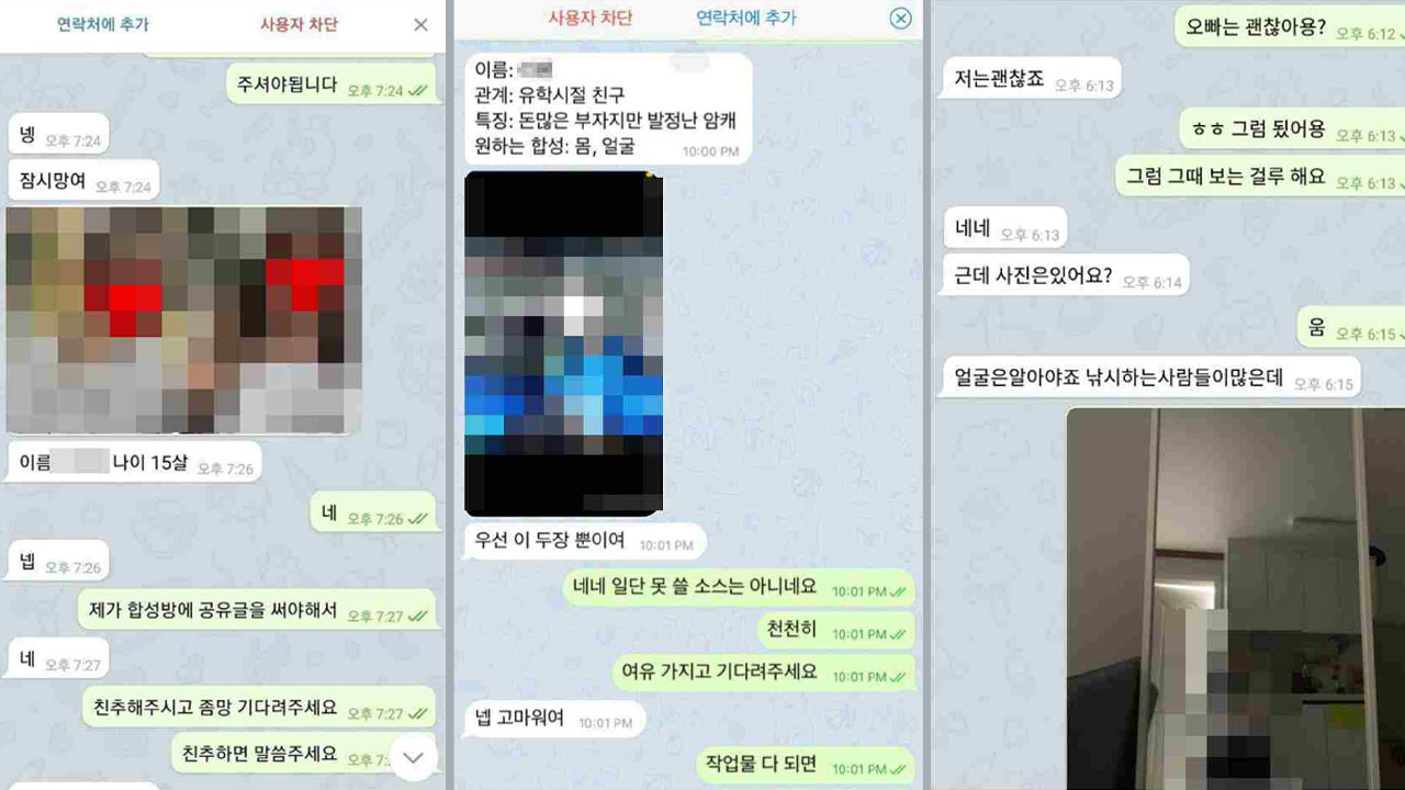 '지인 능욕' 광고로 유인한 뒤 협박‥'참교육단' 총책 검거