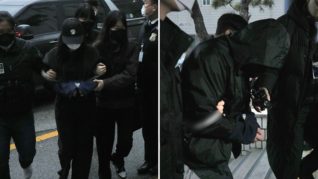 '16개월 여아 살해' 혐의 부모 구속 갈림길‥쏟아지는 질문엔 '묵묵부답'