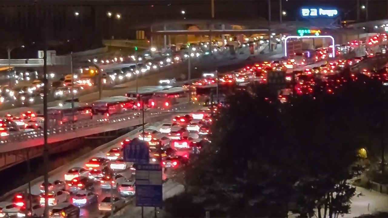 '제설요청·교통불편' 경기도 112 신고 3천 2백여 건 접수