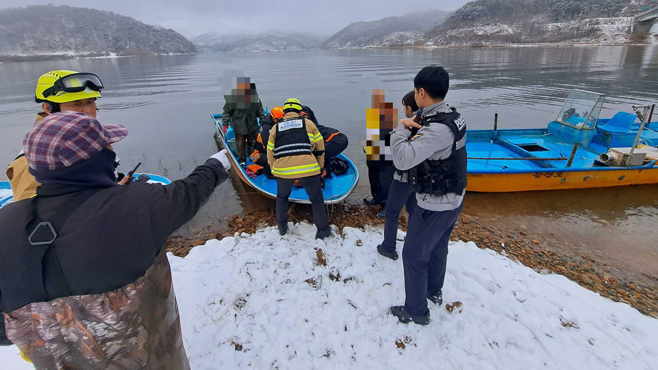 강원 양구 공수대교 선박 2대 충돌‥1명 숨져