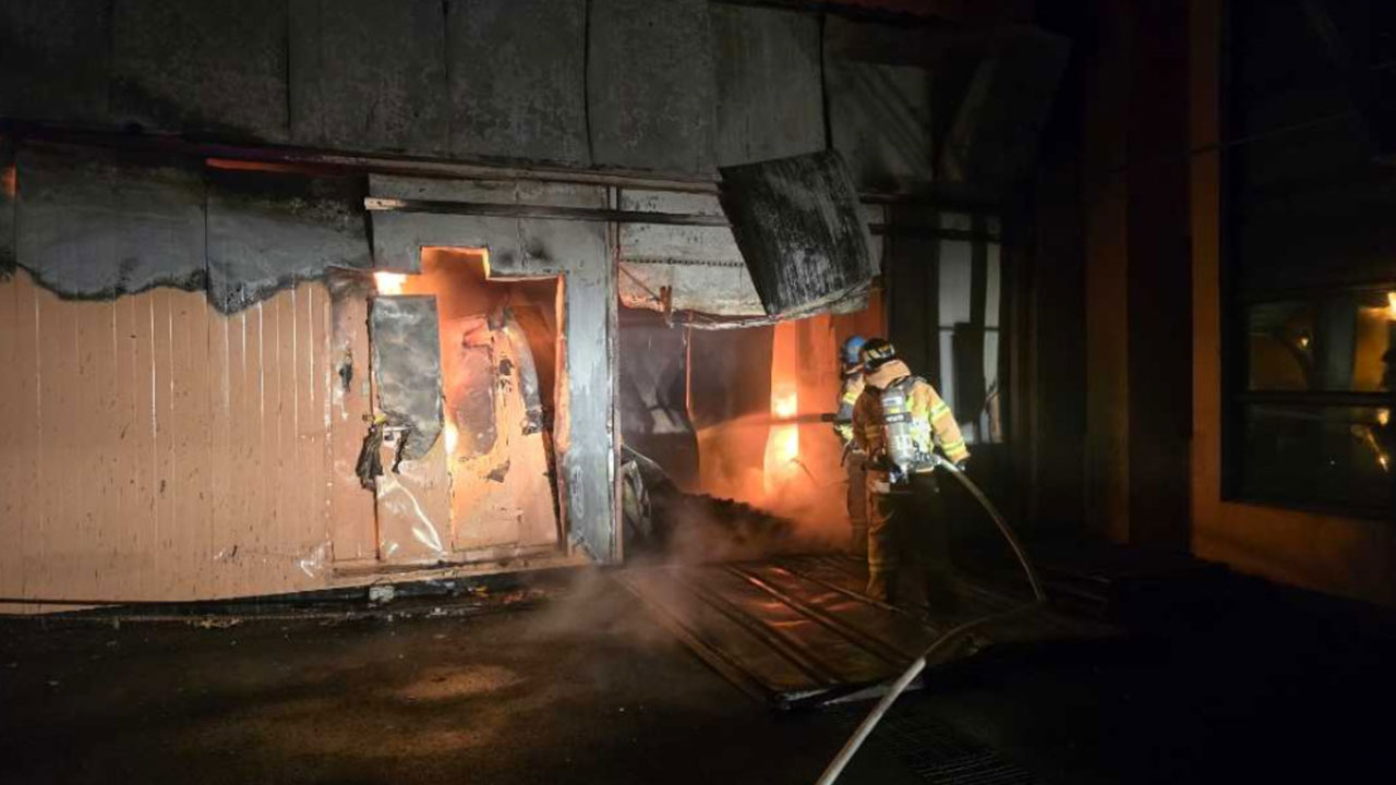 강원 인제 황태 가공 공장에서 불‥1명 부상