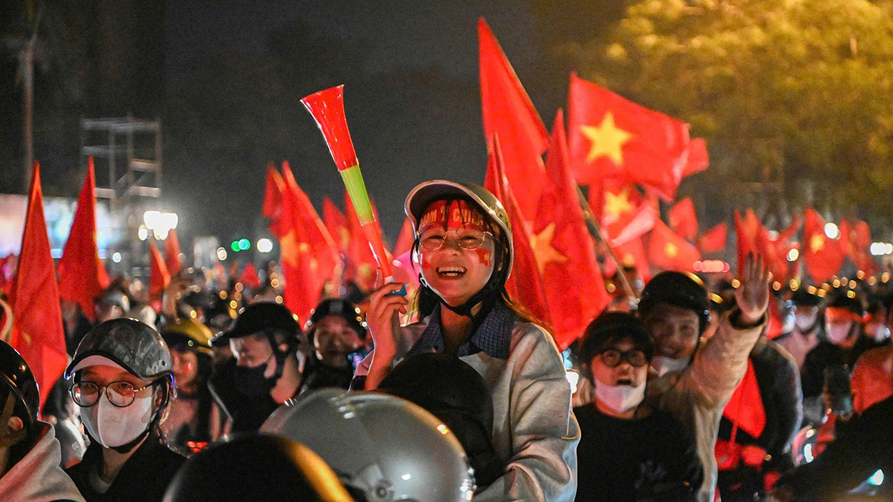 김상식호 베트남 미쓰비시컵 우승‥태국에 합계 5-3 승리