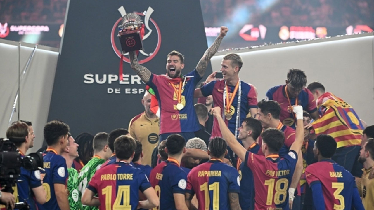 바르셀로나, 레알 마드리드 꺾고 스페인 슈퍼컵 15번째 우승