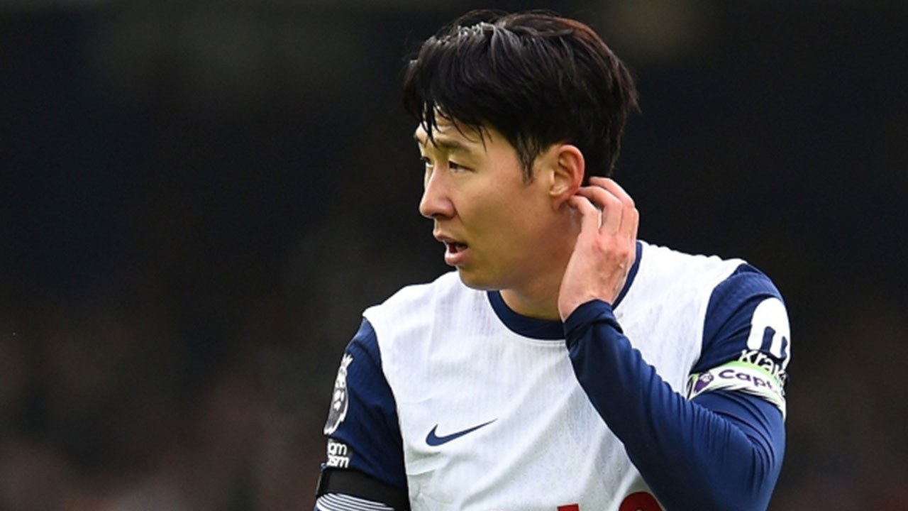 '손흥민 풀타임' 토트넘, 에버턴에 2-3 패배..양민혁은 결장 