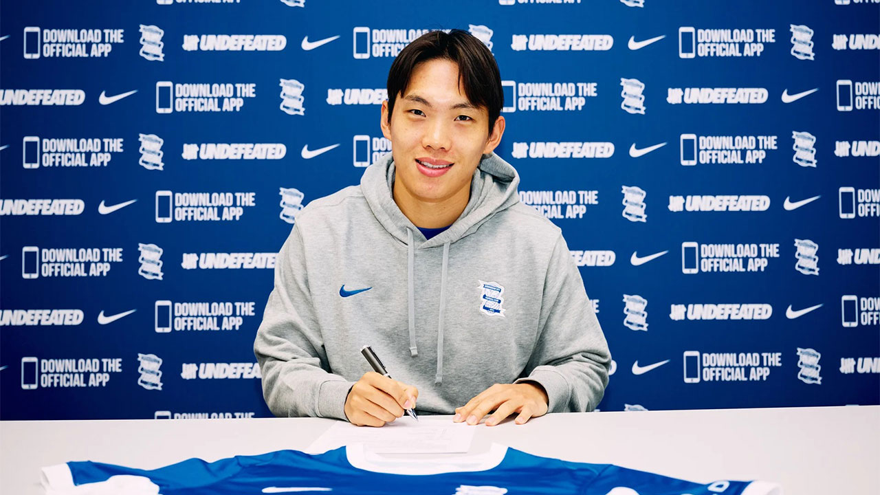 축구 국가대표 풀백 이명재, 잉글랜드 3부 버밍엄시티 입단