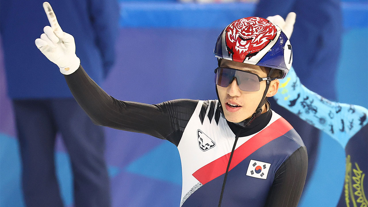 [아시안게임] 쇼트트랙 대표팀, 혼성 계주서 대회 첫 금메달 