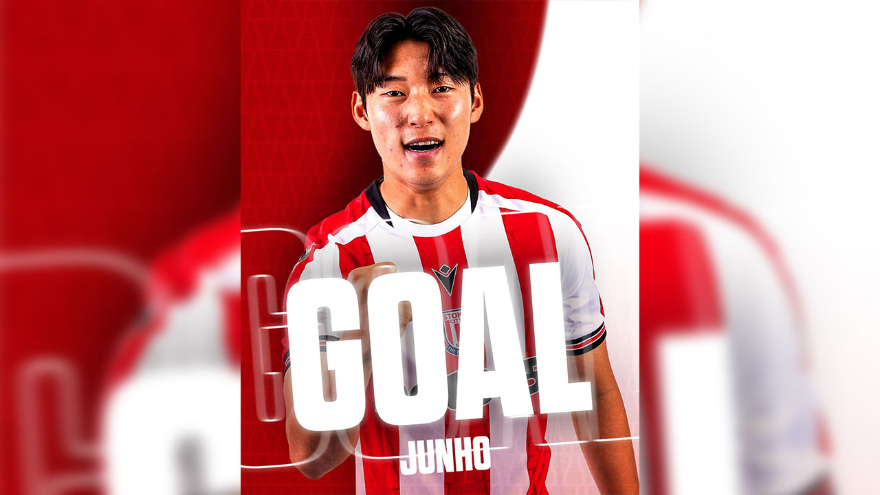 스토크시티 배준호, 리그 2호골‥팀은 미들즈브러에 1대3 패배