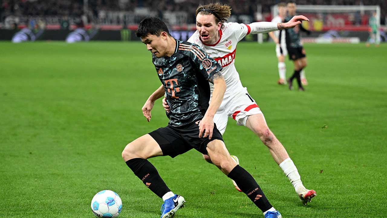 '김민재 풀타임' 바이에른 뮌헨, 레버쿠젠 제압‥챔피언스리그 8강 진출