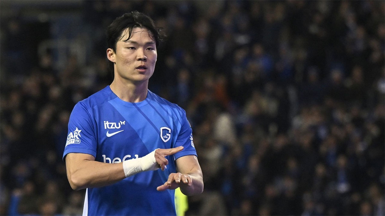 3분 만에 '멀티골' 오현규, 시즌 11·12호 골‥헹크는 4-0 대승