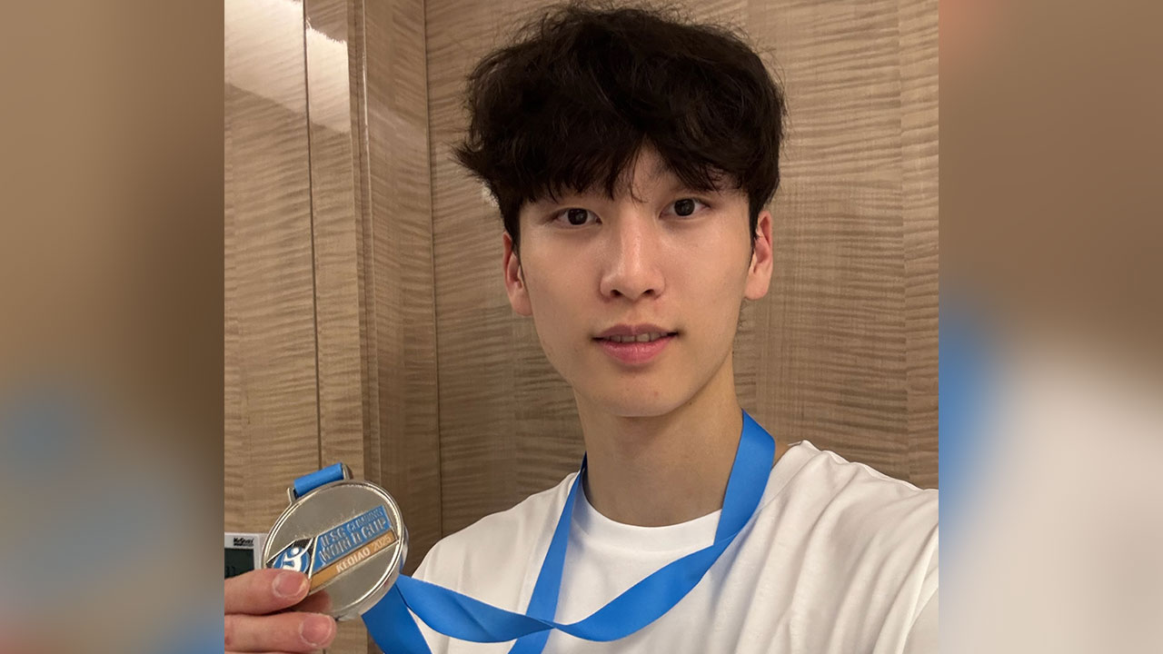 스포츠클라이밍 이도현, 월드컵 1차 대회 볼더링 은메달