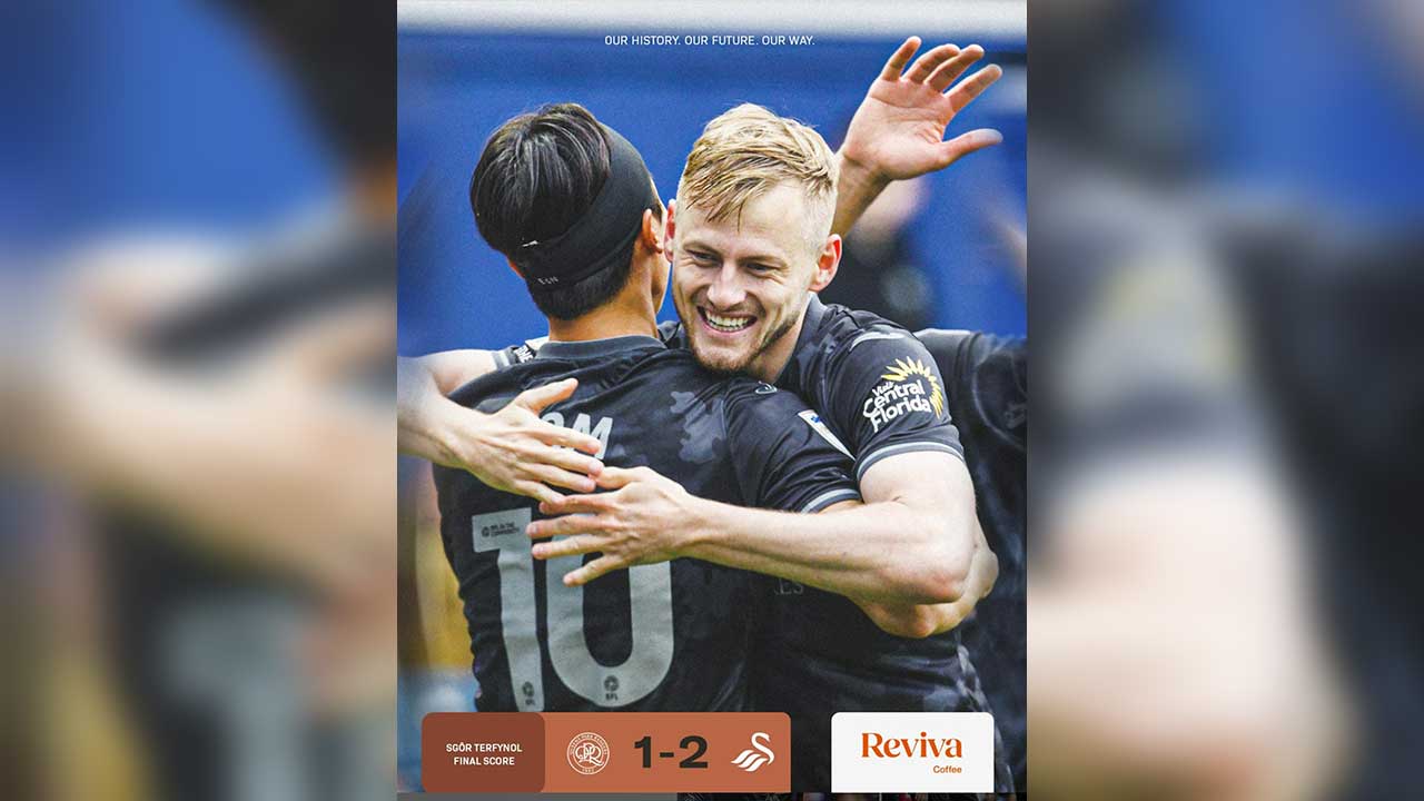 '엄지성 선발' 스완지, 양민혁 나선 퀸스파크에 2-1 승리