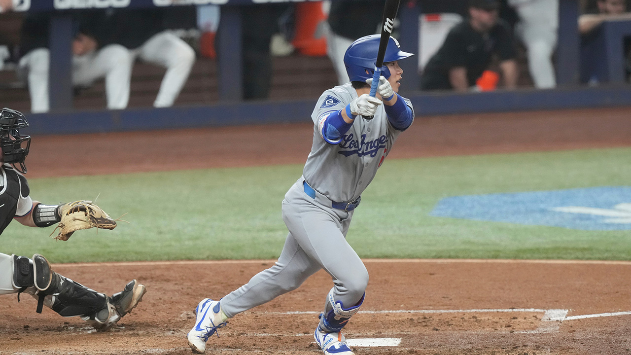 다저스 김혜성 2경기 연속 안타첫 견제사도 기록
