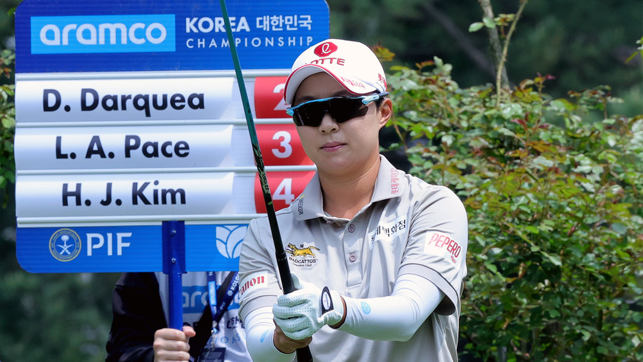김효주, 유럽여자골프 아람코 챔피언십 2년 연속 우승