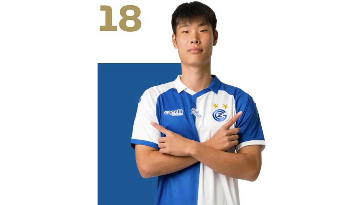 스위스 그라스호퍼 이영준, 교체 투입 1분 만에 도움