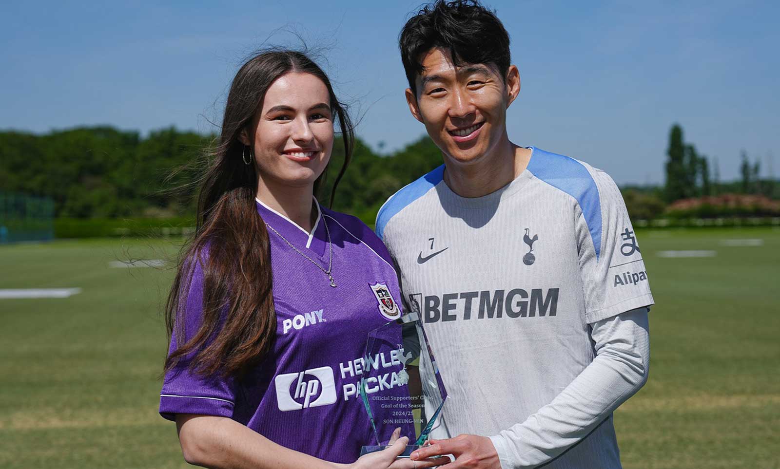 손흥민의 맨유 상대 '코너킥 골', 토트넘 팬 선정 '올해의 골'