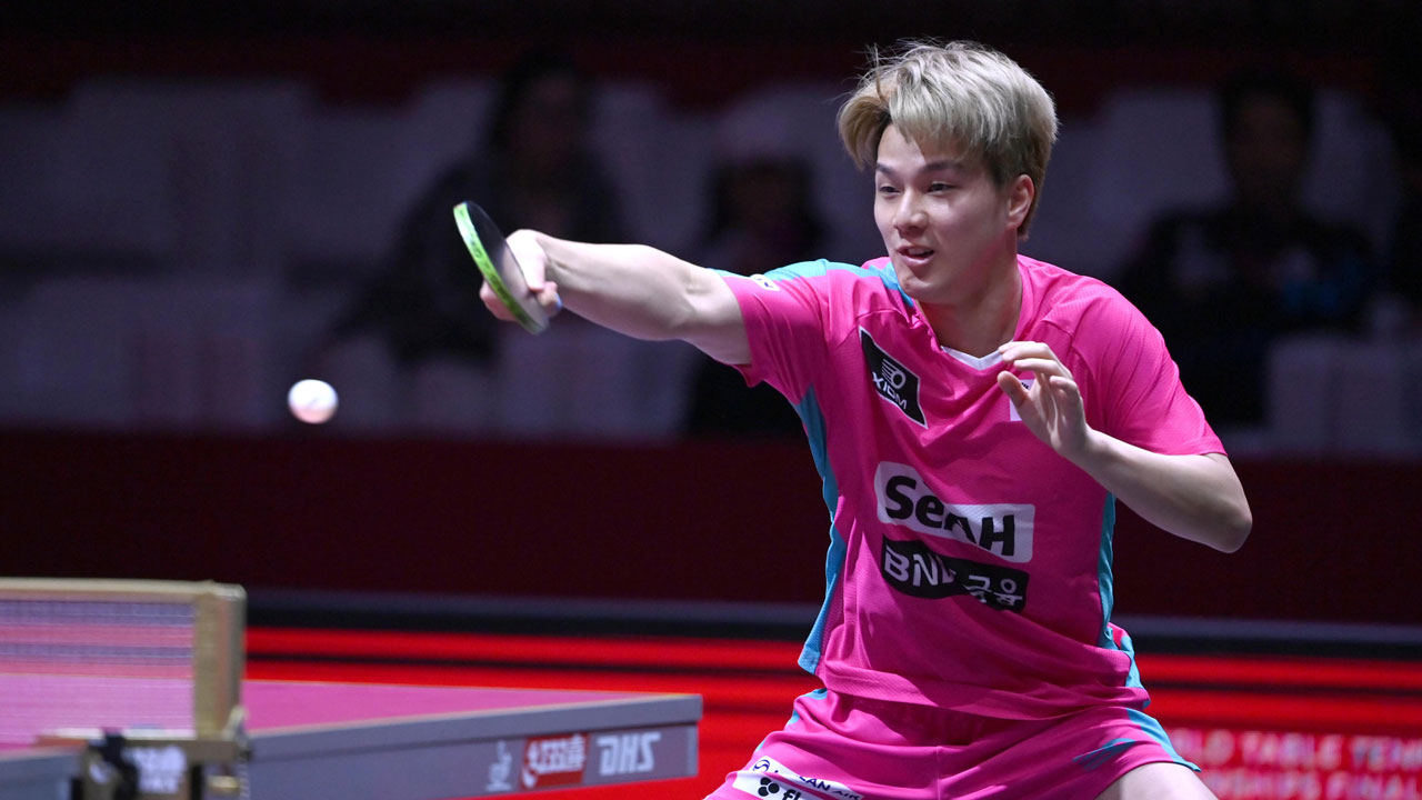 탁구 안재현, 세계선수권 남자단식 8강서 1-4 패배‥준결승행 좌절