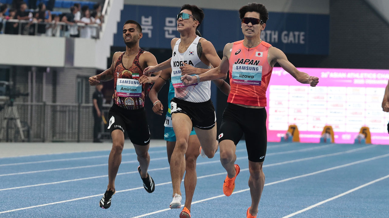 한국, 이재웅 은메달 등 아시아육상선수권서 메달 2개 획득