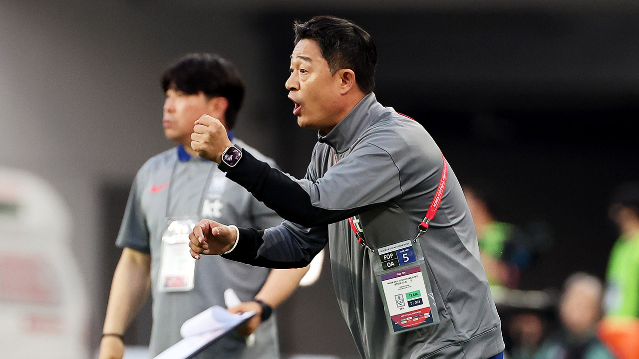 U-22 축구대표팀, 이민성 감독 데뷔전서 호주와 0-0 무승부