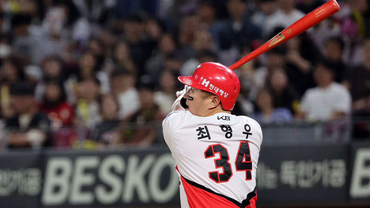 KIA 최형우, 프로야구 5월 MVP 선정‥6번째 수상으로 역대 최다·최고령 수상
